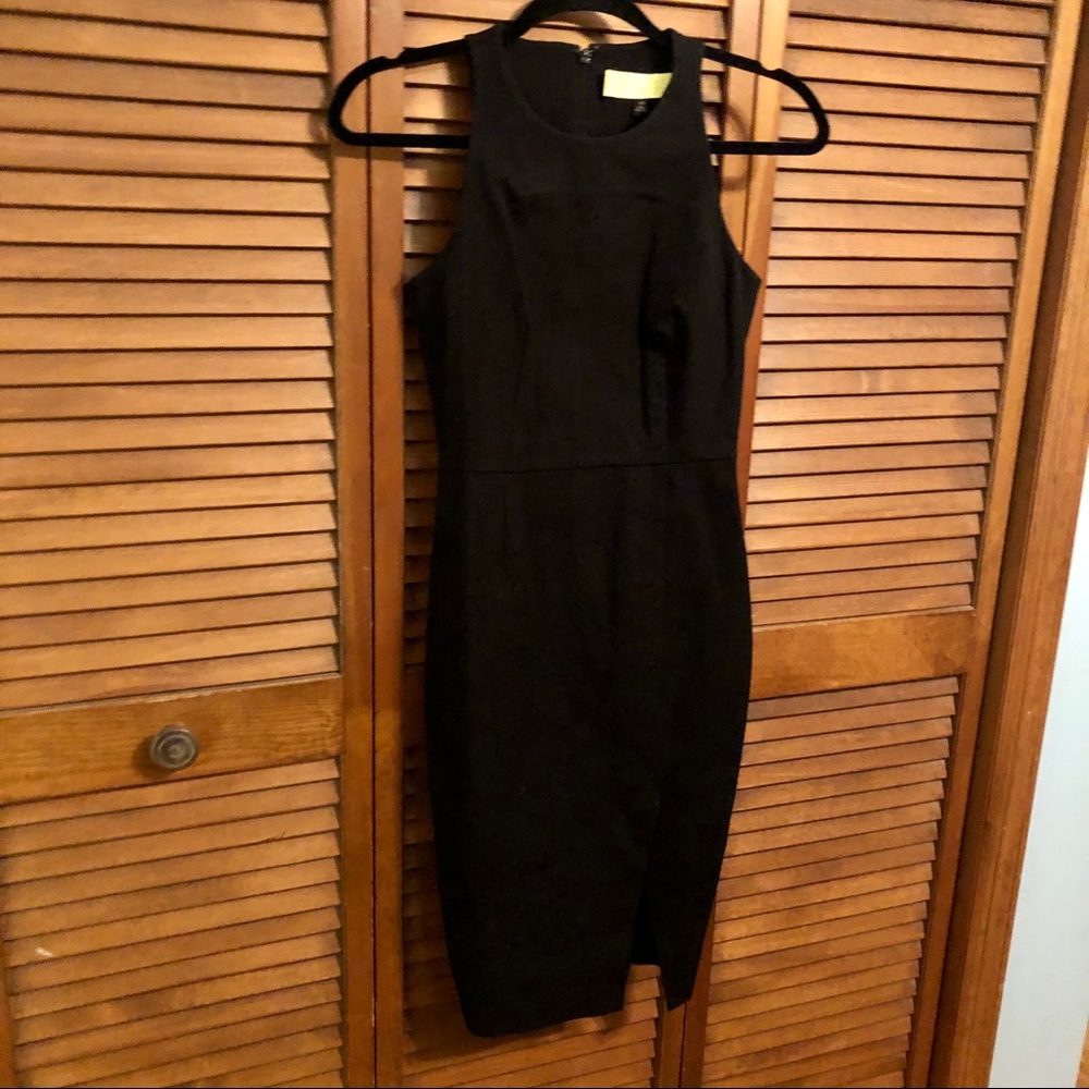 Banana Republic pencil dress with slit size 0P